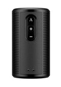 Arcwave Zing Rechargeable Silicone Vibrating Half Sleeve Dual Motor Masturbator - Black