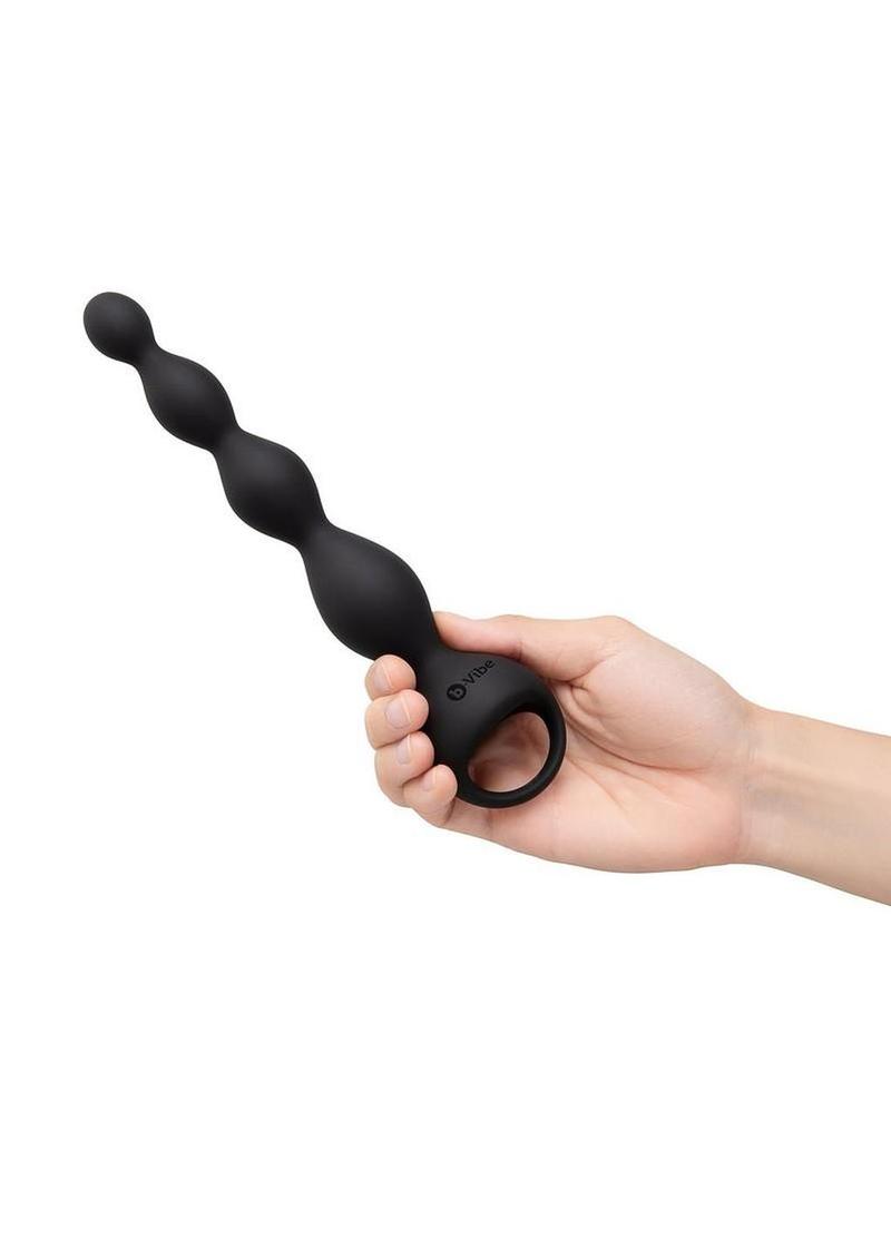 B-Vibe 6.5 Rechargeable Silicone Vibing Beads