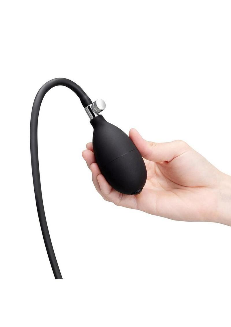 B-Vibe Beaded Inflatable Silicone Anal Plug