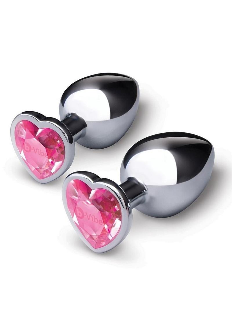 B-Vibe Jewel Metal Anal Plug Training