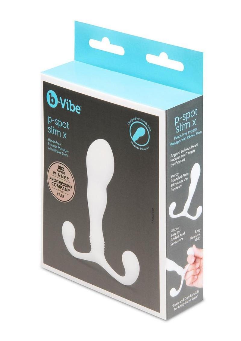 B-Vibe P-Spot Slim X - White