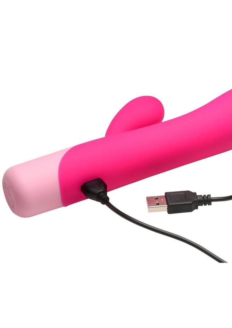 Bang! Clit Tapping Rechargeable Silicone Rabbit Vibrator