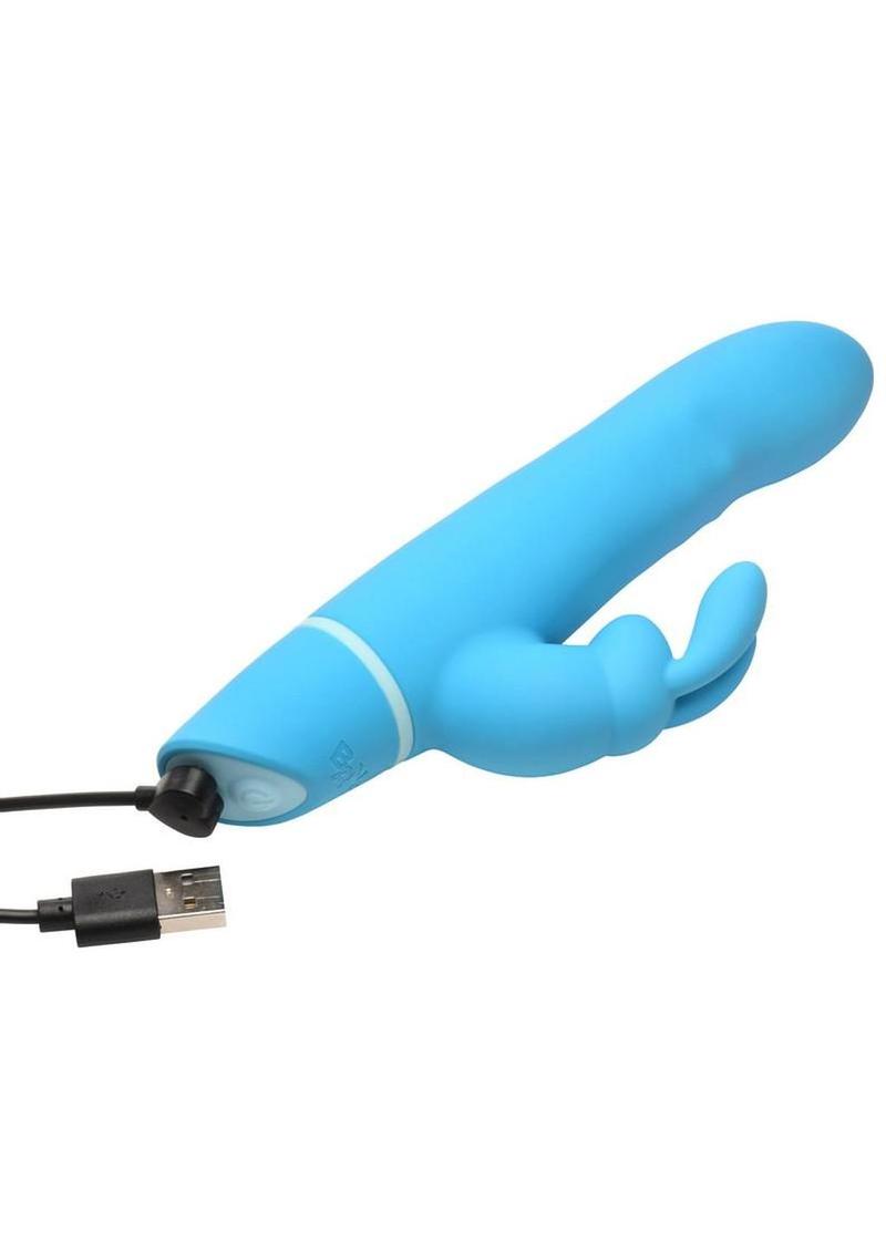 Bang! Rotating Beads Rechargeable Silicone Rabbit Vibrator