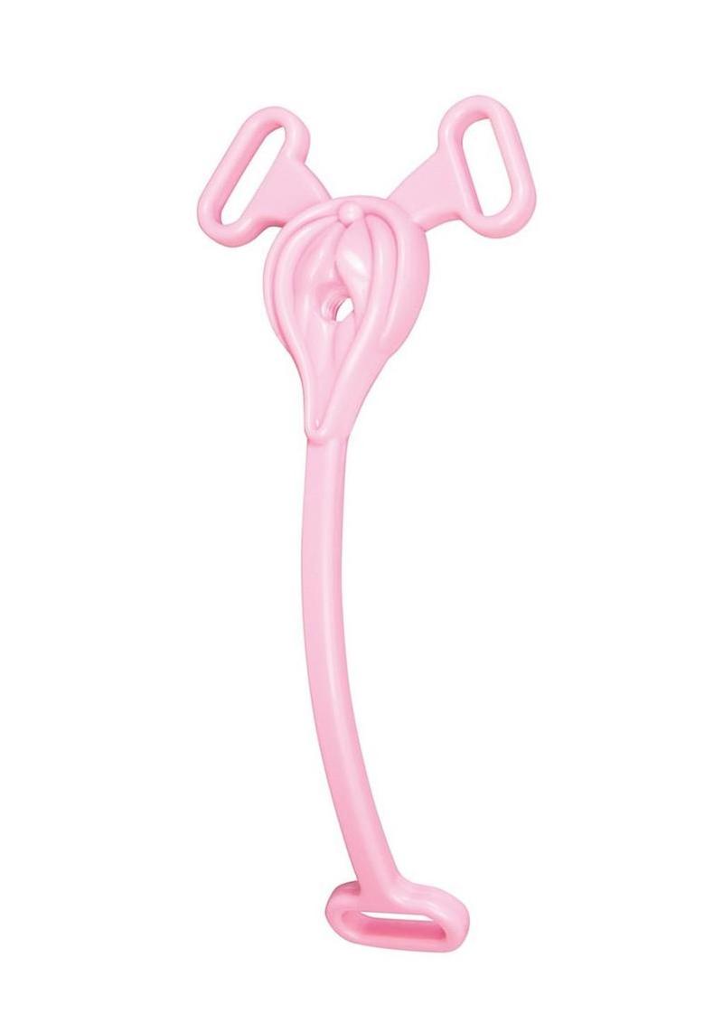 Blueline Flying V No Nub Feminizer Male to Female Transformation Device with Piss-Thu Hole