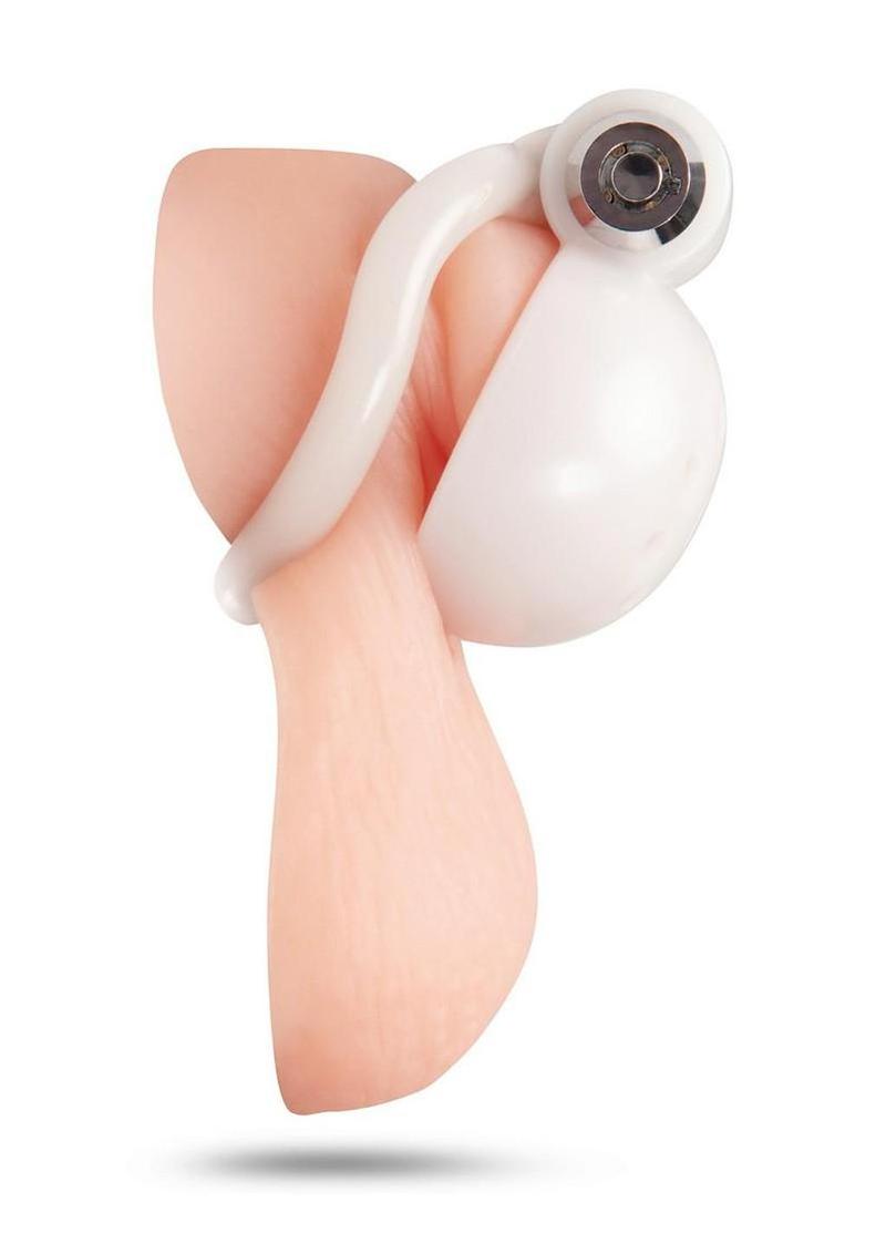 Blueline Glow In The Dark Micro Mini Cock Chastity Cage