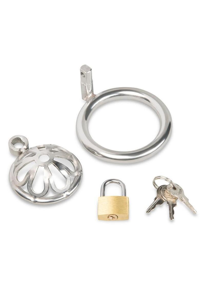 Blueline Stainless Turtle Head Chastity Cage