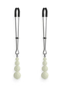 Bound Nipple Clamps G2 Iron - Glow In The Dark/Gray/Grey/Metal