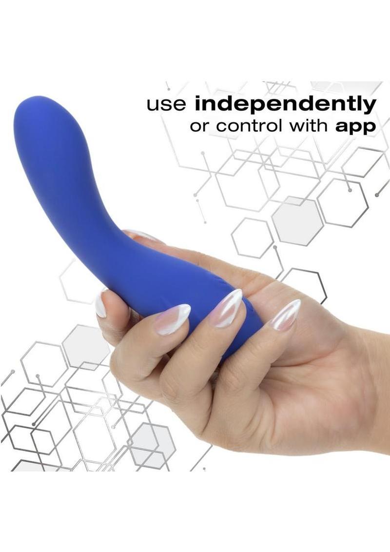 Calexotics Connect Warming Rechargeable Silicone App Compatible Wand