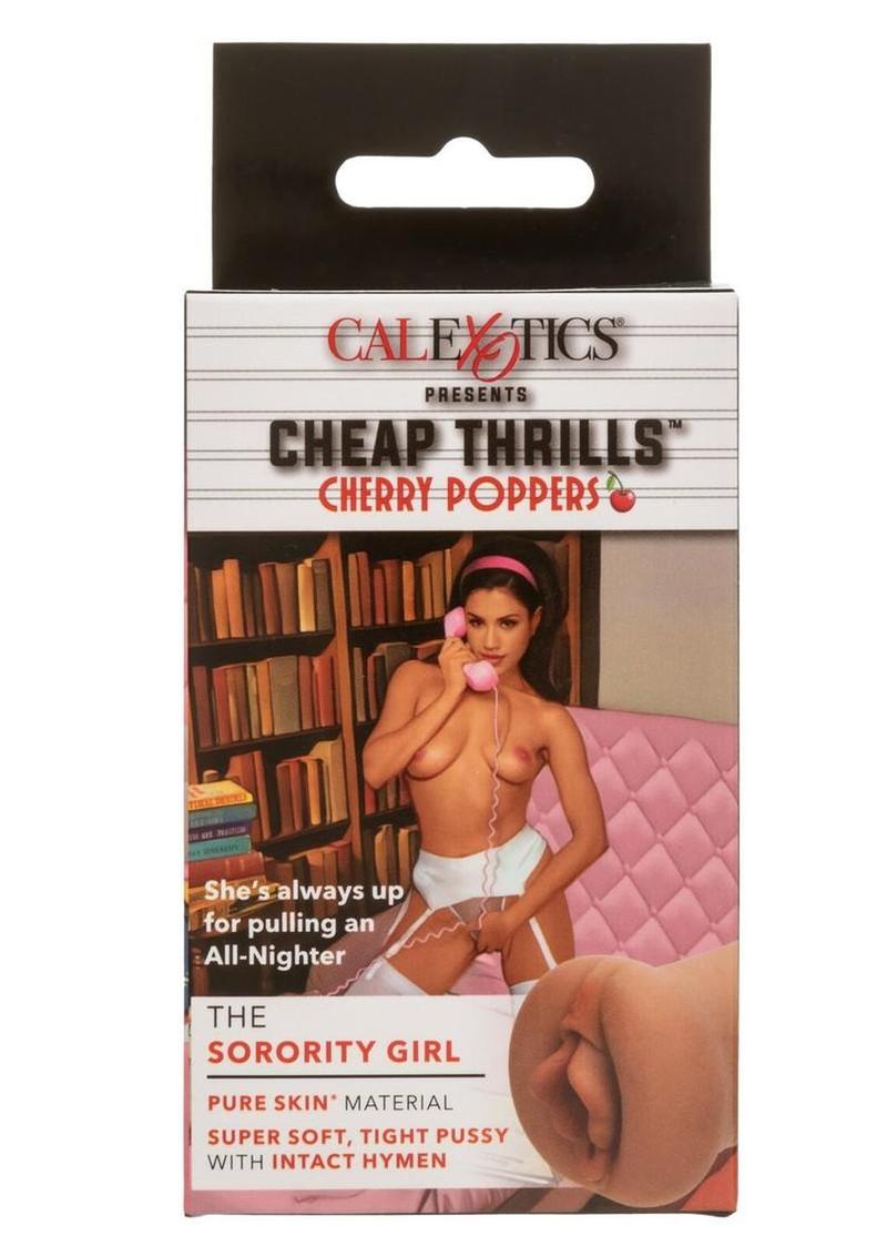 Cheap Thrills Cherry Poppers The Sorority Girl Stroker - Pussy - Vanilla
