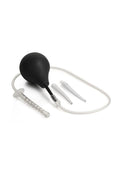 Cleanstream Silicone Enema Bulb Kit - Black/Clear