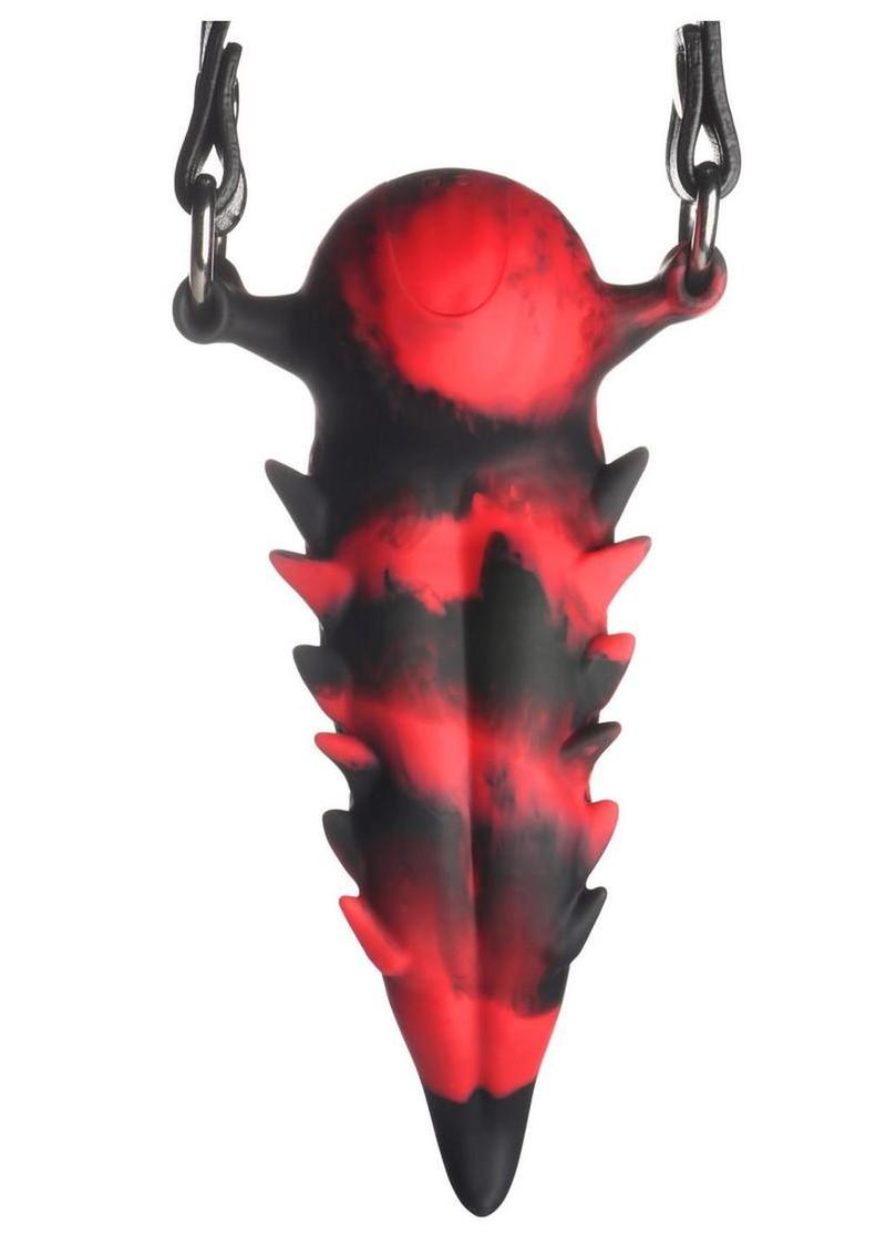 Creature Cocks Demon's Tongue Vibrating Rechargeable Silicone Oral Enhancer with Harness