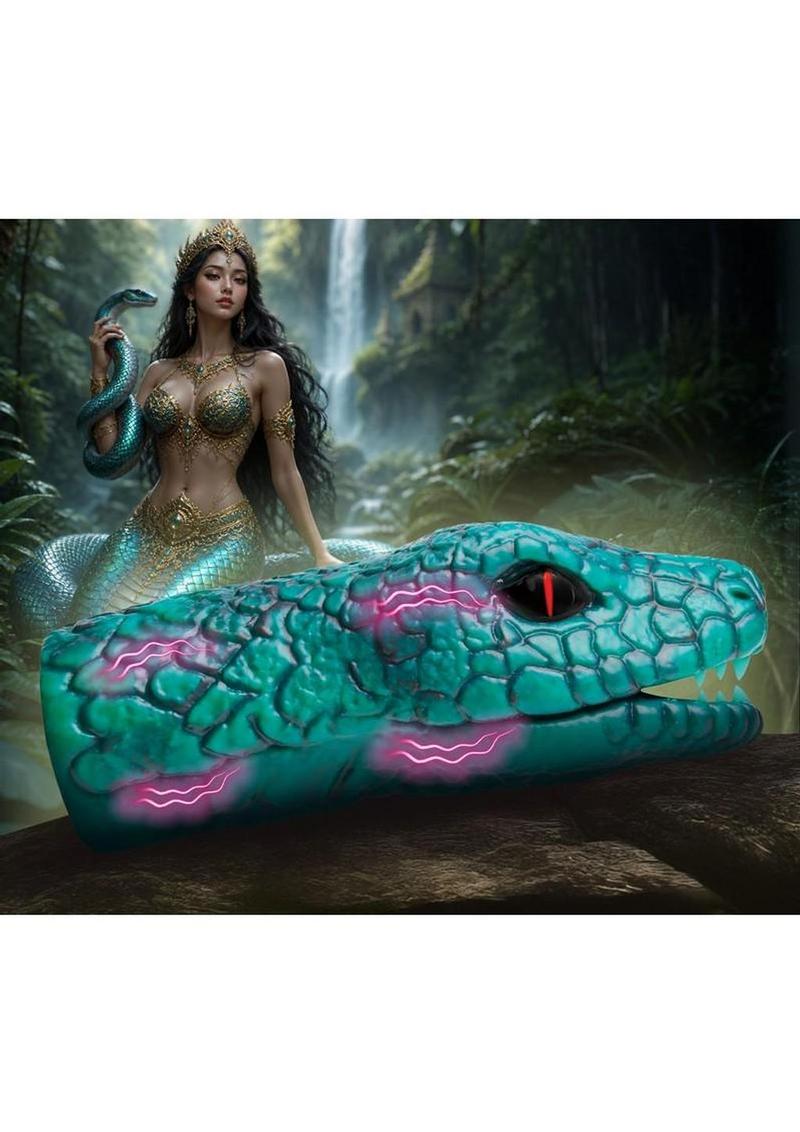 Creature Cocks Python Vibrating Rechargeable Silicone Masturbator