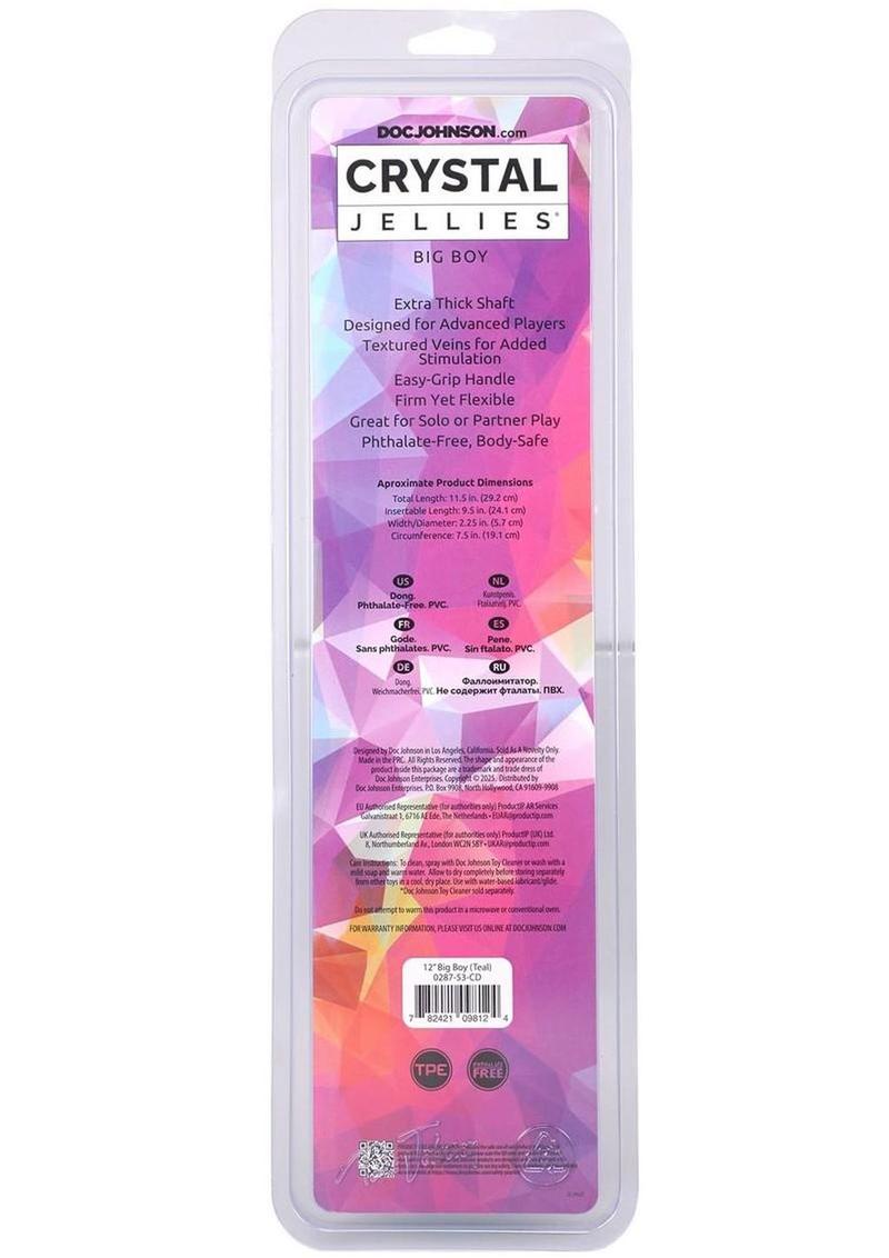 Crystal Jellies Big Boy Dildo
