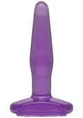 Crystal Jellies - Small Butt Plug - Purple - Small