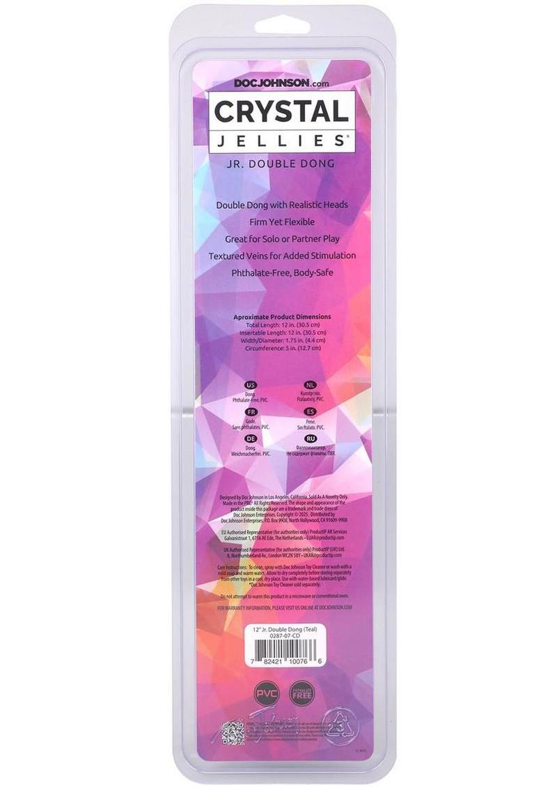 Crystal Jellies Jr. Double Dildo
