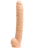 Dick Rambone Dildo - Vanilla - 17in - Bulk