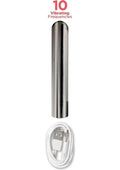 Dickboy Vibes Rechargeable Silicone Multi Speed Dildo - Caramel - 7in