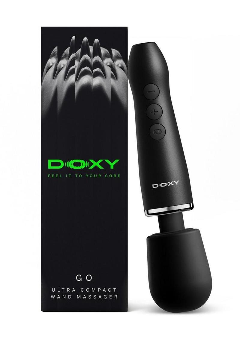 Doxy Go Rechargeable Body Wand - Black