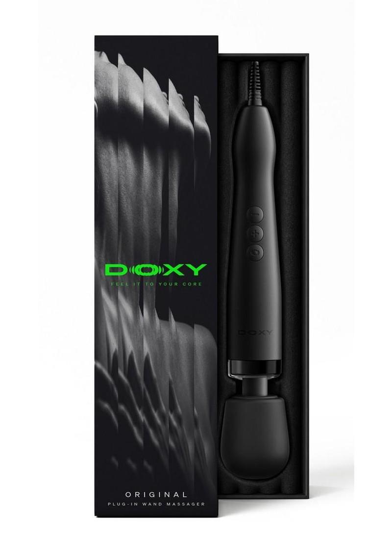 Doxy Original Plug In Body Wand - Black