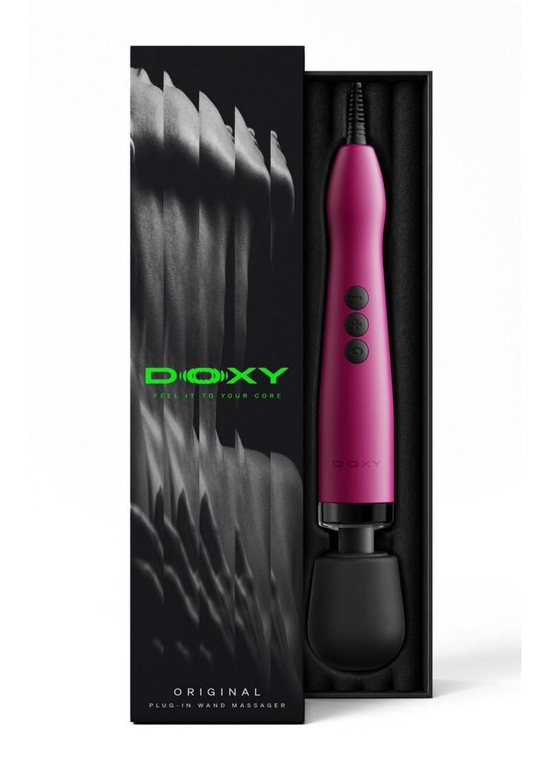 Doxy Original Plug In Body Wand - Pink