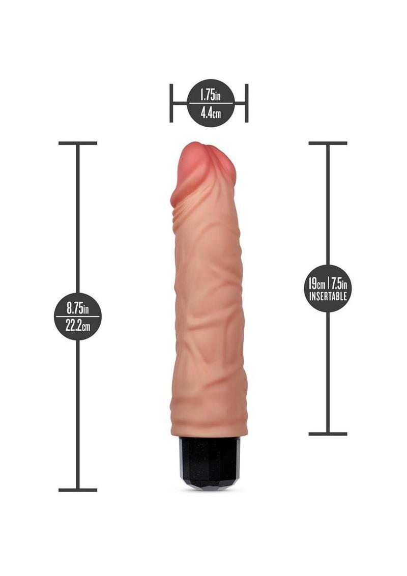 Dr. Skin Silicone Dr. Hunt Rechargeable Vibrating Dildo