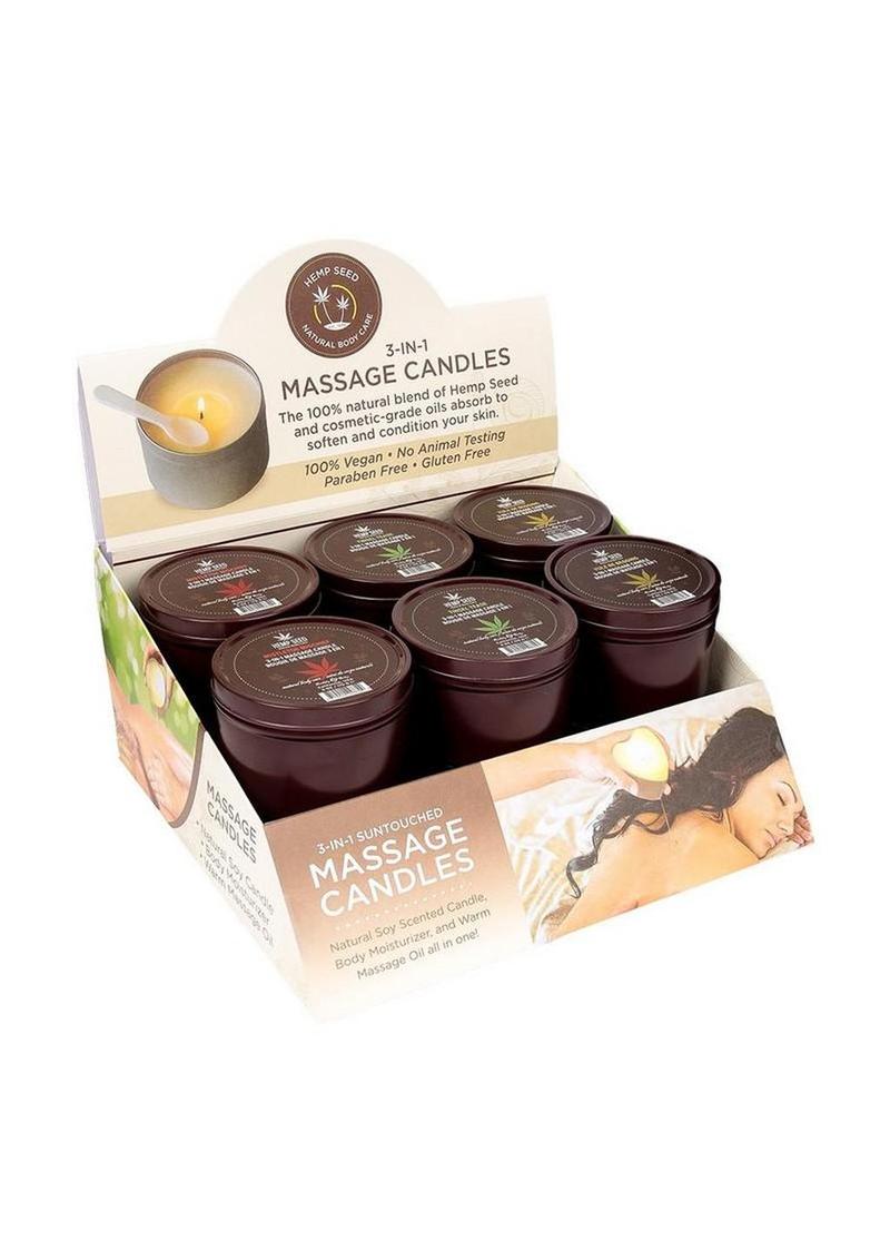 Earthly Body Hemp Seed Holiday 2025 Candle Pre - Pack