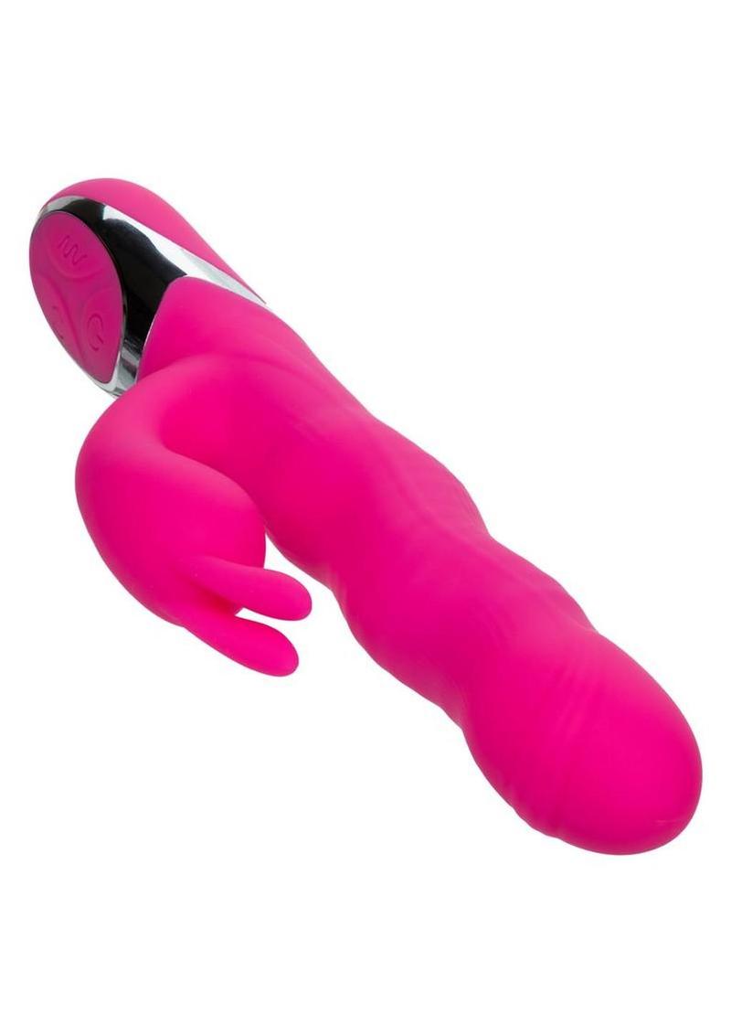 Enchanted Wave Action Bunny Rechargeable Silicone Vibrator