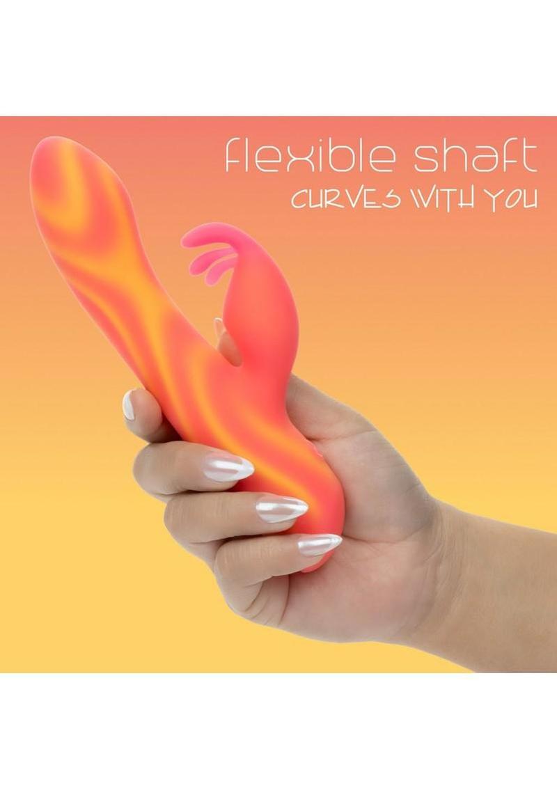 Endless Summer Moonlight Magic Dual Vibe Light-Up Rechargeable Silicone Massager