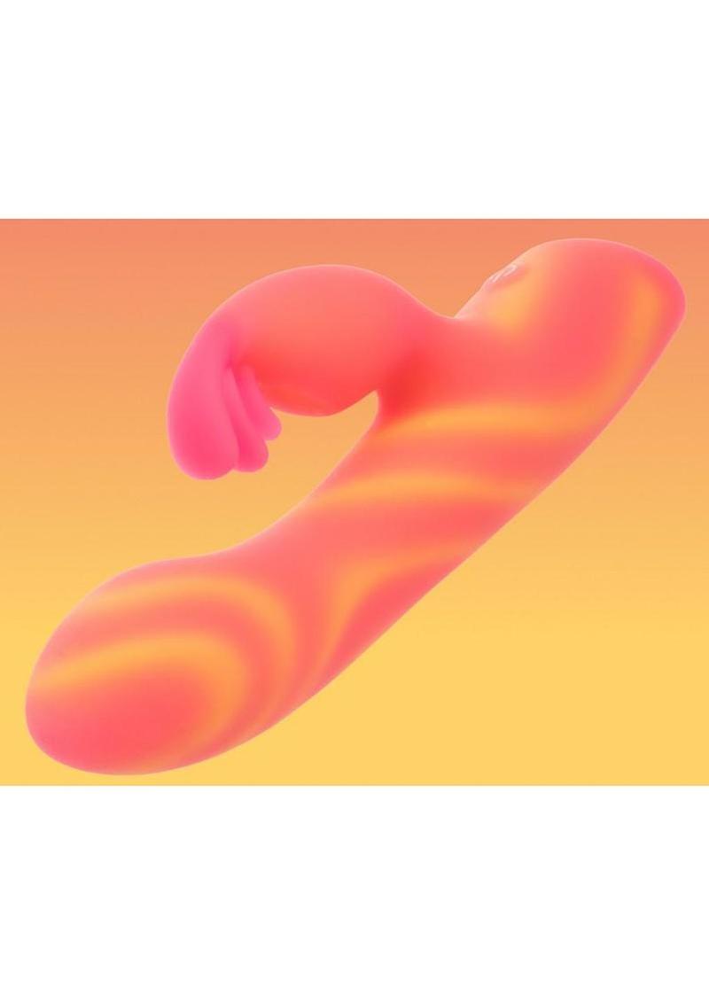 Endless Summer Moonlight Magic Dual Vibe Light-Up Rechargeable Silicone Massager