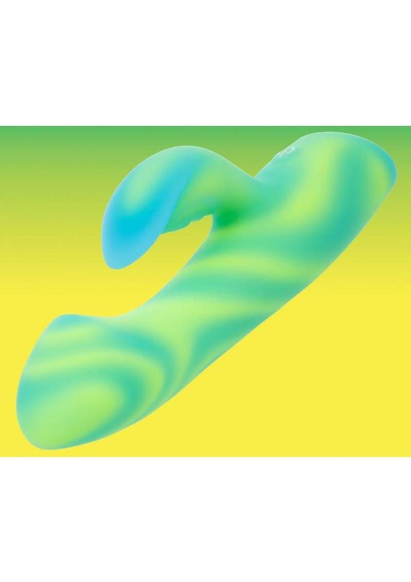 Endless Summer Twilight Tease Dual Vibe Light-Up Rechargeable Silicone Massager