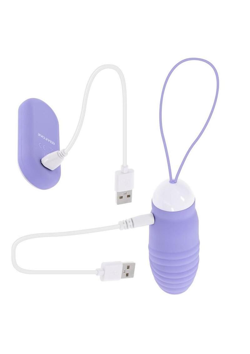 Energetic Egg Rechargeable Silicone Thrusting Egg