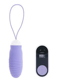 Energetic Egg Rechargeable Silicone Thrusting Egg - Blue
