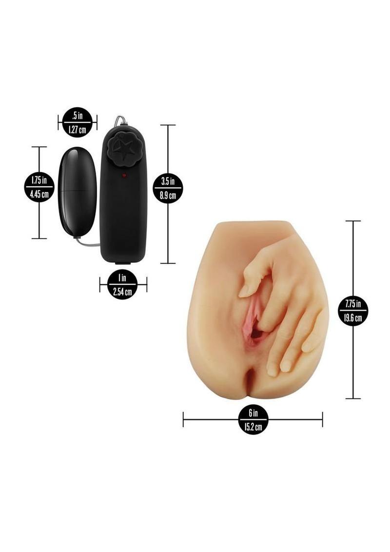 Enlust Selena Vibrating Masturbator - Pussy/Ass