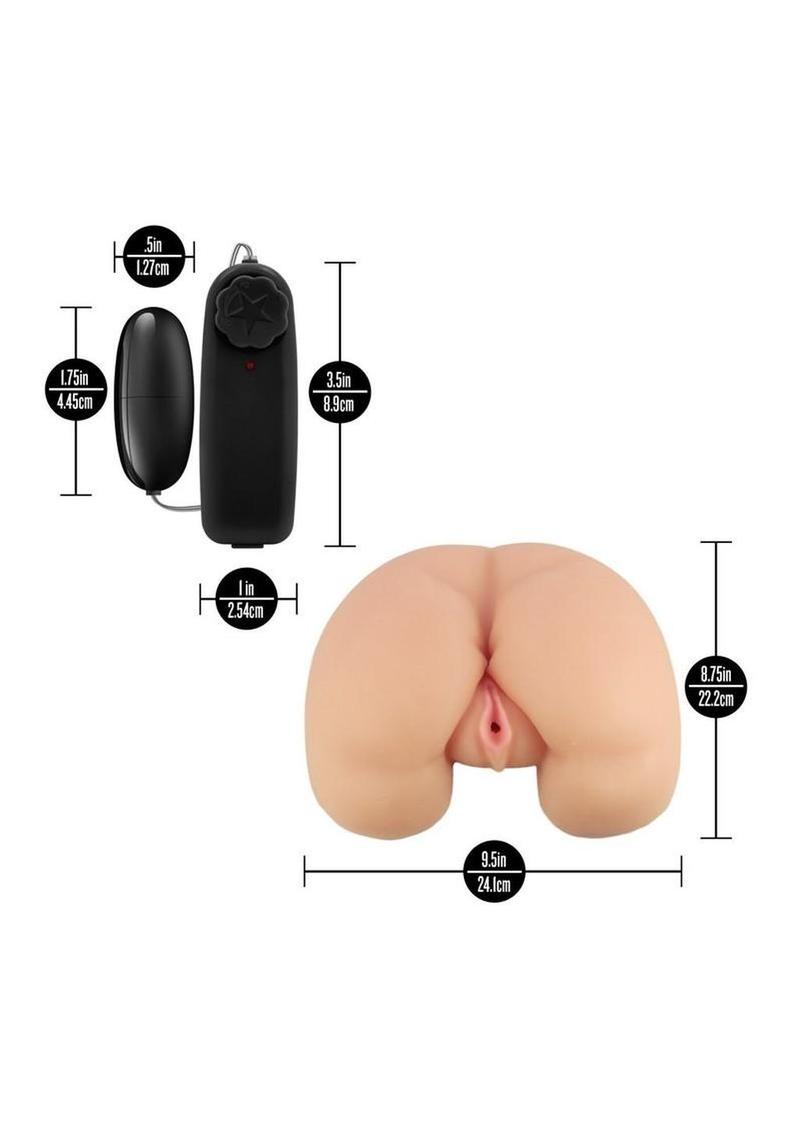 Enlust Talia Vibrating Masturbator - Pussy/Ass