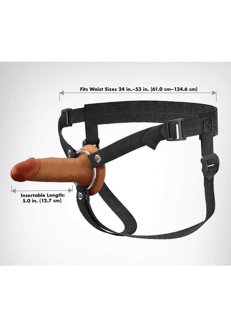 Fantasy X-Tensions Elite Silicone Dual Density Hollow Strap-On