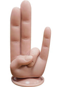 Finger Fest The Shocker Silicone Dildo - Vanilla