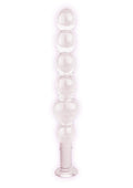 First Glass Thins Elliptical Glass Plug - Clear