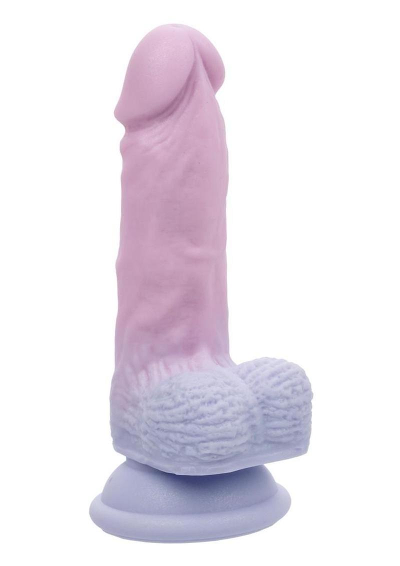 First Time Liquid Silicone Dong with Suction Cup