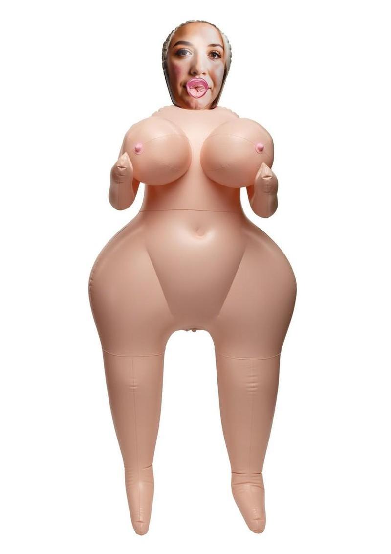 Fuck Dolls Heavy Heather Inflatable Doll - Vanilla