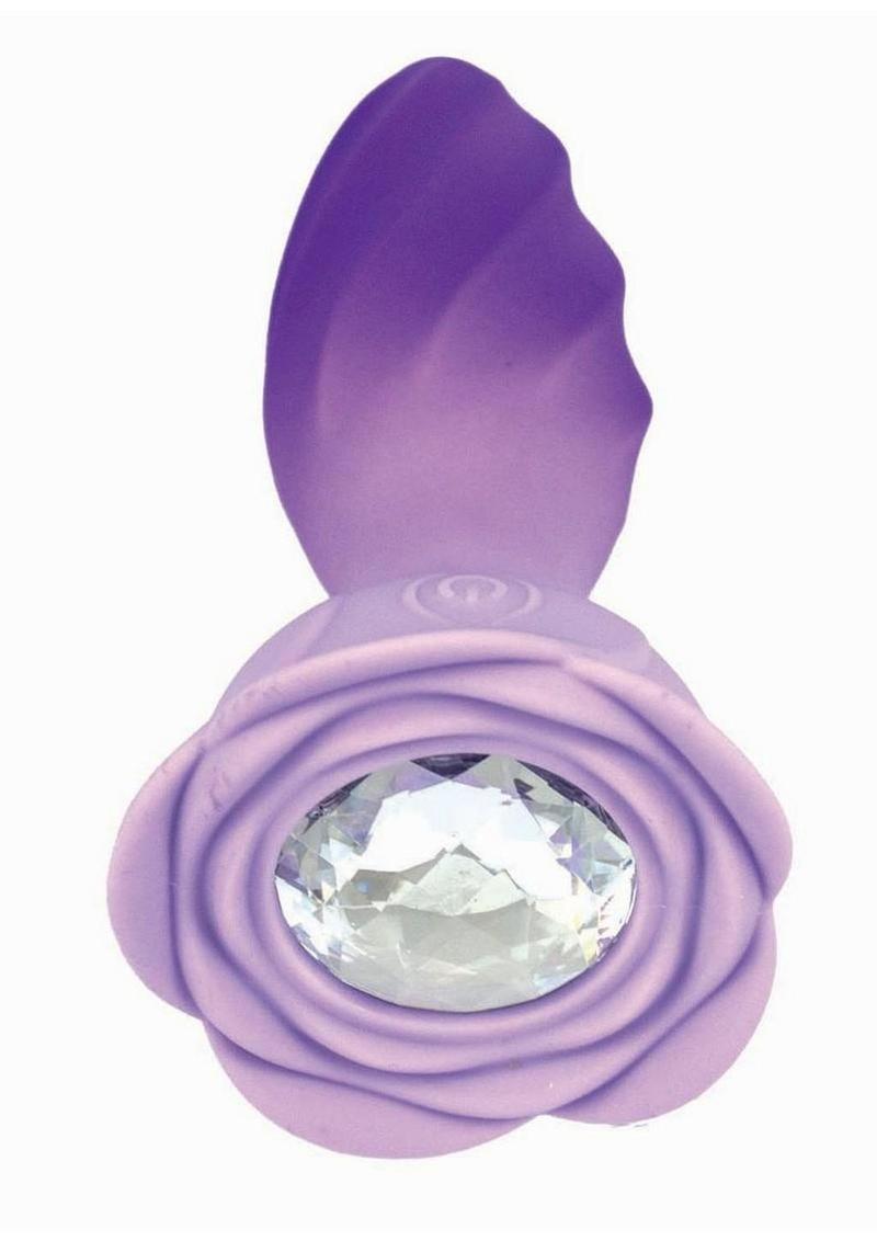 Goddess Remote Control Rotating Jewel Rechargeable Silicone Plug