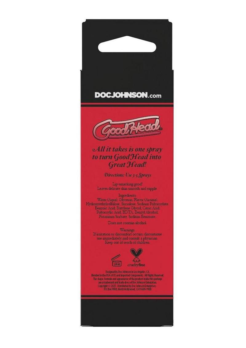 Goodhead Juicy Head Cocktails Dry Mouth Spray Boxed 2oz - Sex On The Beach