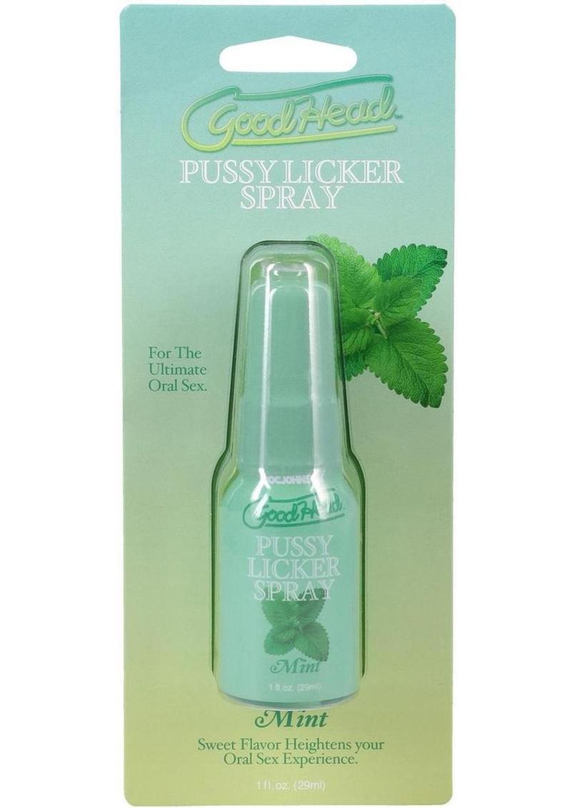 Goodhead Pussy Licker Spray - Mint - 1oz
