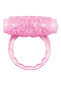Humm Dinger Super Turbo Vibrating Cock Ring - Magenta/Pink