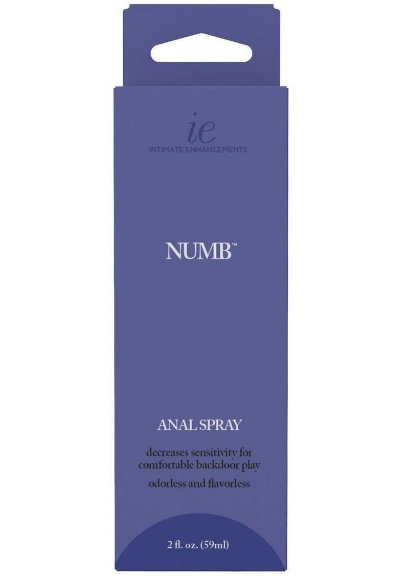 Intimate Enhancements Numb Anal Numbing Spray - 2oz