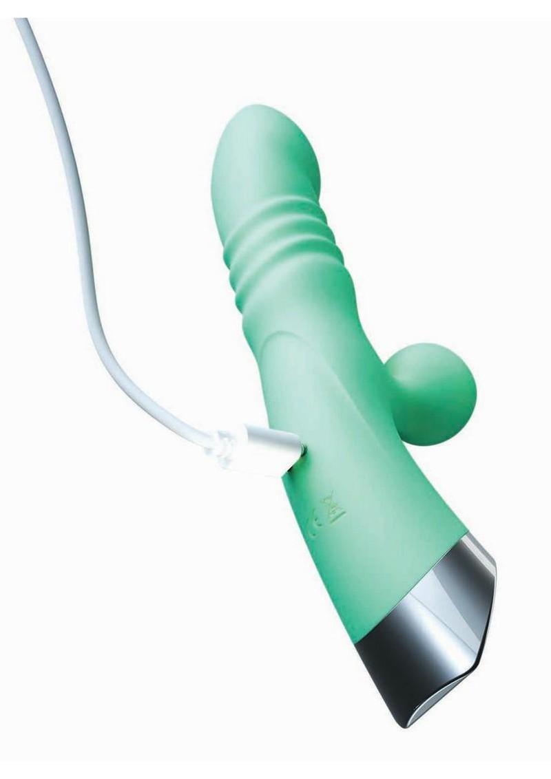 Intruder Thrust Rechargeable Silicone Pleasure Vibrator
