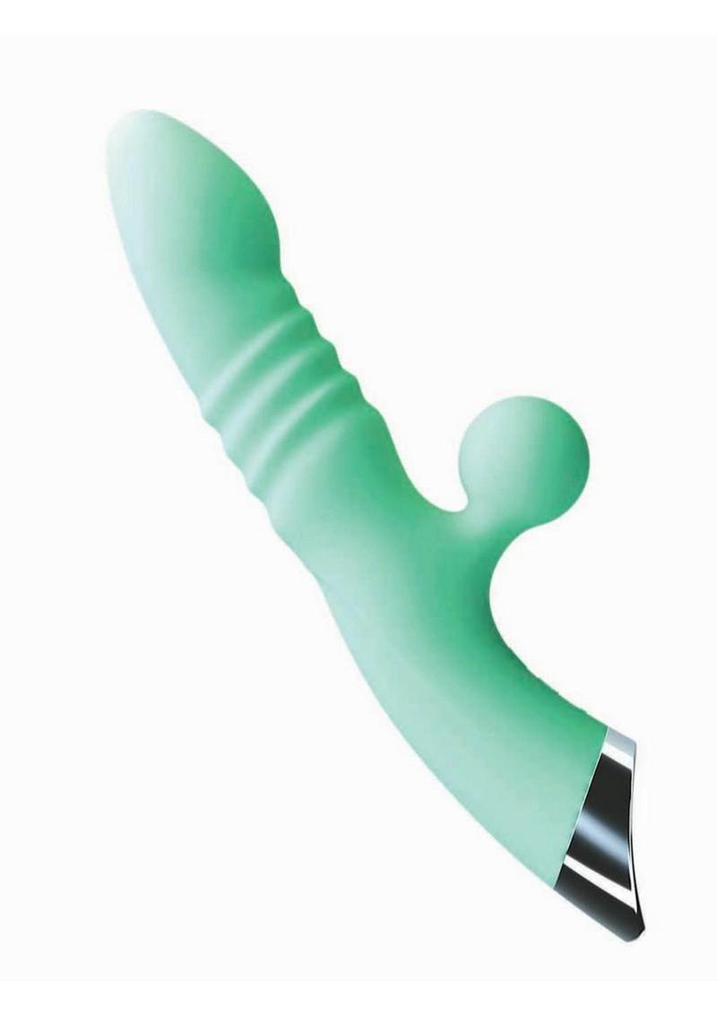 Intruder Thrust Rechargeable Silicone Pleasure Vibrator