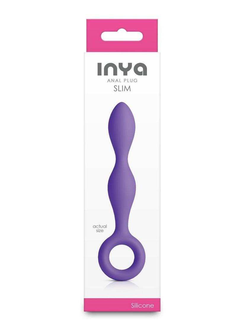 Inya Slim Silicone Anal Plug - Purple