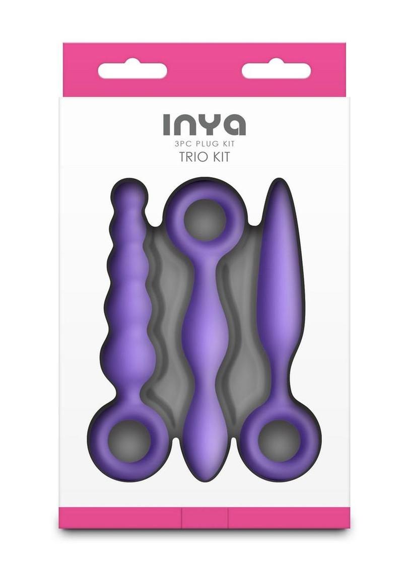 Inya Trio Silicone Anal Plug Kit
