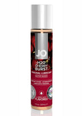 JO H2o Water Based Personal Flavored Lubricant Cherry Burst - 1oz