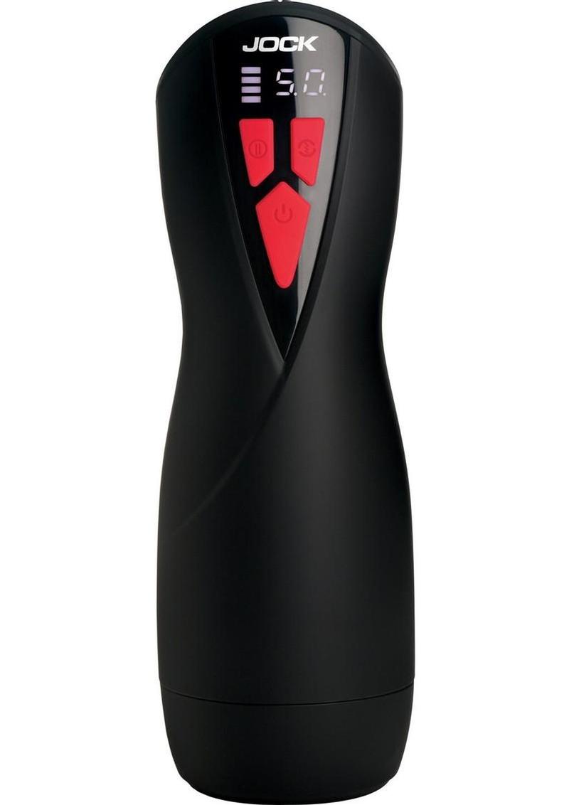 Jock Banger Sucking and Vibrating Pussy Rechargeable Masturbator